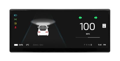 Ceasuri electronice digitale FULL HD Tesla Model 3/Y 2015-2023