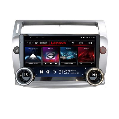 Navigatie Citroen C4 Kit-088 Lenovo  8 core 4+64 10.5 inch Incell 1K android Wifi 5Ghz gps internet