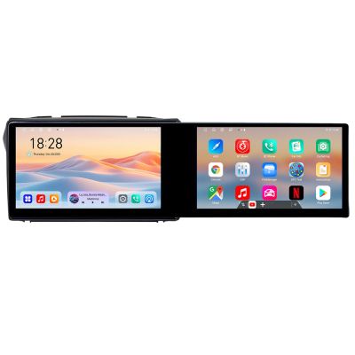 Navigatie Suzuki Alto 2009-2016 Edotec 2 ecrane  8 core 4+128 21.6 inch Incell android Wifi 5Ghz gps internet  KIT-alto