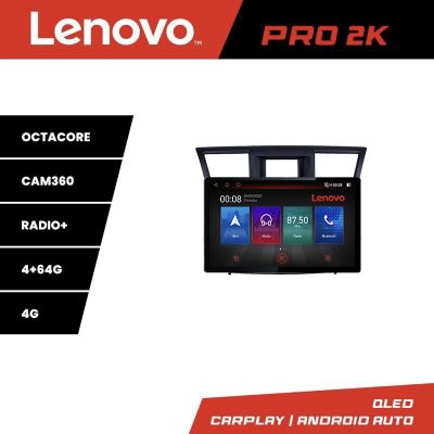 Navigatie Toyota Highlander 2007-2013 Lenovo PRO 4+64 13 inch 2K android 4G DSP gps internet
