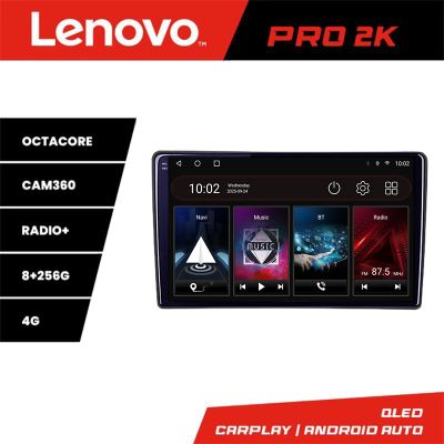 Navigatie Ford Transit 2019- varianta cu ecran de fabrica Android radio gps internet 8 core QLED 2K 8+256 360 Lenovo
