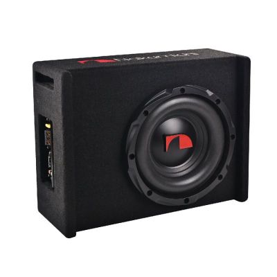 Subwoofer auto activ facedown, Nakamichi, difuzor 10", 1000 W max, 150 W rms + KIT CABLURI