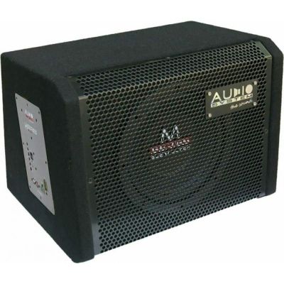 Incinta cu difuzor de 12" activ auto + Monoamplificator H-200, 300 W / 500 W (RMS/MAX) Audio System German Sound