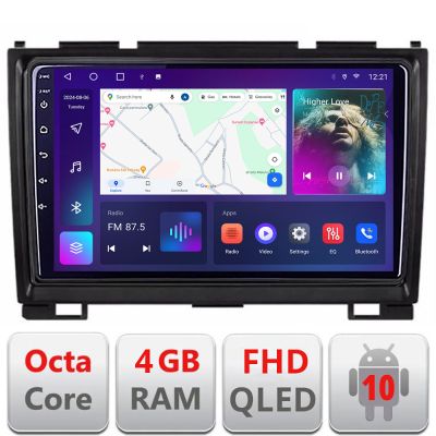 Navigatie Hummer H2 intre anii 2008-2009 Android Ecran QLED octa core 4+64 carplay android auto KIT-H2+EDT-E310V3 v3