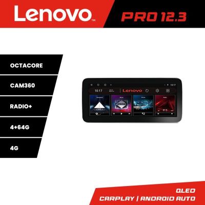 Navigatie Opel Mokka 2012-2016 K-MOKKA1 Lenovo PRO 4+64 12.3 inch qled android 4G DSP gps internet a