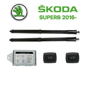 Haion electric Skoda Superb III 2016–2023 – sistem automat de ridicare și închidere portbagaj