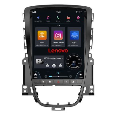 Navigatie Opel Astra J 2009-2017 tip tesla radio gps internet Qualcomm 8X 8+128 360 4G carplay android auto  kit-tesla-072+