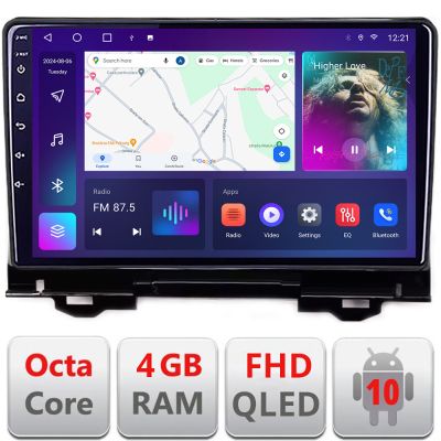 Navigatie Honda HR-V 2022- dedicata Android QLED octa core 4+64 4G DSP FHD carplay android auto radio gps internet Android kit-hr-v2022+EDT-E310v3