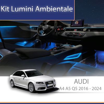 Lumini Ambientale NIGHTVIBE Audi A4 capace difuzoare iluminate control telefon sau sistem original
