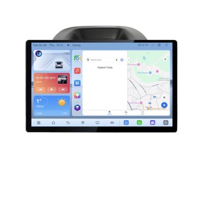 Navigatie dedicata Edonav Ford Ecosport 2017-2019, Ecran 1K QLED 13",Octacore,4Gb RAM,64Gb Hdd,4G,360,DSP,Carplay,Bluetooth