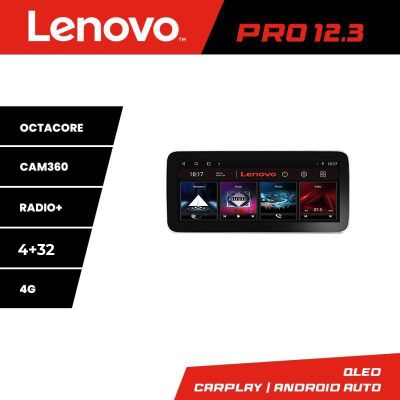 Navigatie Audi A4 2008-2016 NON-MMI K-A4 Lenovo PRO 4+64 12.3 inch qled android 4G DSP gps internet