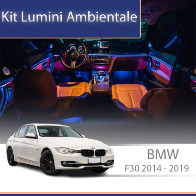 Lumini Ambientale NIGHTVIBE BMW Seria 1 F20, 2 F22, 3 F30 2014-2019 dedicat difuzor înalte control telefon sau sistem original