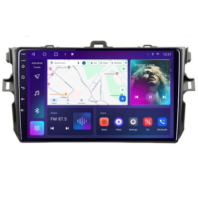 Navigatie Toyota Corolla B-063 Android Ecran QLED octa core 4+64 carplay android auto KIT-063+EDT-E309V3
