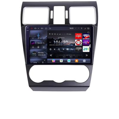Navigatie Subaru Forester XV Qled 2K Octa Core 16+512GB LTE 4G DSP Wifi 5Ghz android auto carplay radio gps internet kit-062-2019+EDT-E809-2K
