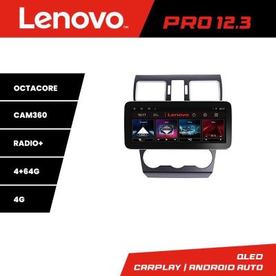 Navigatie Subaru Forester XV Lenovo Qled 12.3 inch Octa Core 4+64 360 DSP ADAS carplay android auto radio internet kit-062-2019+PRO-12.3-4+64