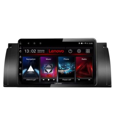 Navigatie BMW E39 si E53 Lenovo Kit-082 4+64 GB Android Waze USB Navigatie Internet Youtube Radio
