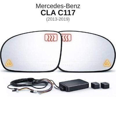 Senzor unghi mort Mercedes Benz CLA C117 2013-2019 — oglindă dedicată