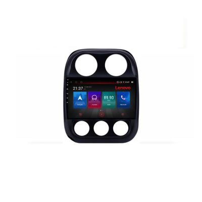 Navigatie Jeep Compass 2010-2016 Lenovo Kit-2500 8 core QLED Qualcomm 4+64 360 Android Waze USB Navigatie Internet Youtube Radio