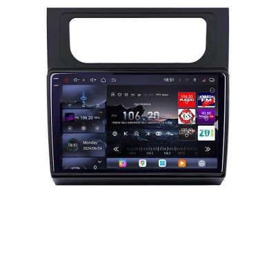 Navigatie VW Touran 2010-2016 Edotec Kit-touran3 8 core QLED 2K 16+512GB 360 Android Waze USB Navigatie Internet Youtube Radio