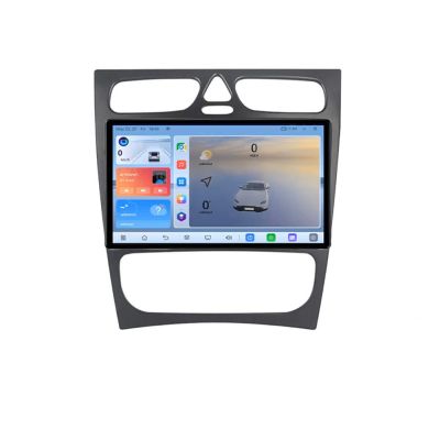 Navigatie Mercedes C W203 2001-2007 C-clk Android 8 Core 2.2 Ghz 8+128 Qled 1K ADAS 4G LTE GPS 360 kit-clk+EDT-E409V3