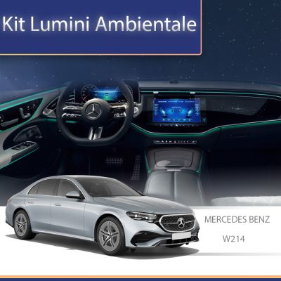 Lumini Ambientale NIGHTVIBE Mercedes Benz W214 set complet control telefon sau sistem original