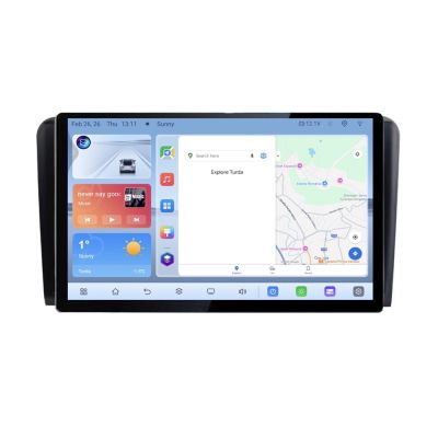 Navigatie dedicata Mercedes ML GL N-213 Edonav ecran 13" 1K 4+64 Android Waze USB Navigatie 4G 360 Toslink Youtube Radio KIT-2