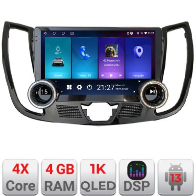 Navigatie Ford Kuga C-MAX Edotec  4+64 10.5 inch Incell 1K android Wifi 5Ghz gps internet  KIT-362-v2