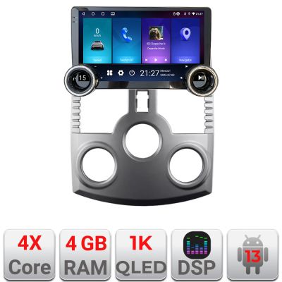 Navigatie Daihatsu Terios 2006-2016 Edotec  4+64 10.5 inch Incell 1K android Wifi 5Ghz gps internet  kit-terios-