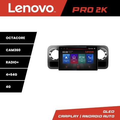 Navigatie Mercedes Sprinter 2018- Lenovo PRO 4+64 13 inch 2K android 4G DSP gps internet Kit-sprinter