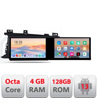 Navigatie Kia Optima 2011-2013 Kit-091 Edotec 2 ecrane  8 core 4+128 21.6 inch Incell android Wifi 5Ghz gps internet  C