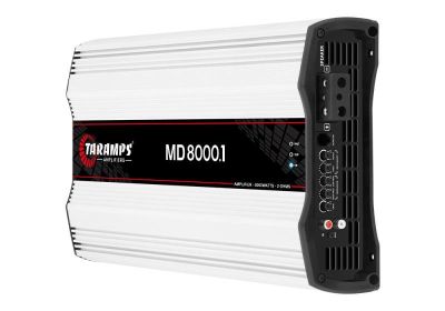 Amplificator Taramps MD 8000.1 2OHM, cu 1 canal, clasa D, în 1-2-4 Ω