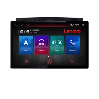 Navigatie Ford Fiesta MK5 2002-2008 Lenovo PRO 4+64 13 inch 2K android 4G DSP gps internet  KIT-fiesta-mk5