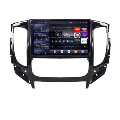 Navigatie Mitsubishi L200 2014-2020 Edotec Kit-1094 8 core QLED 2K 16+512GB 360 Android Waze USB Navigatie Internet Youtube Radio