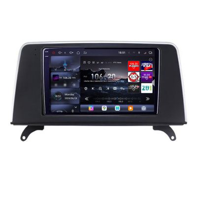 Navigatie BMW X5 X6 2009-2014 CIC 8 core QLED 2K 16+512GB 360 Android Waze USB Navigatie Internet Youtube Radio Edotec