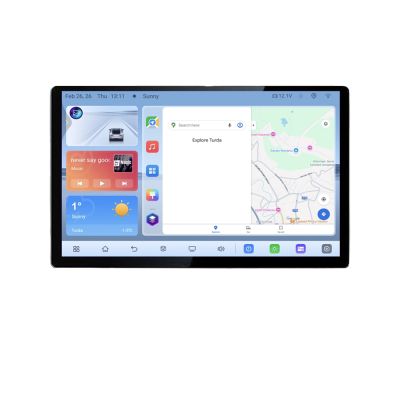 Navigatie dedicata Toyota Estima  2006-2013 Edonav ecran 13" 1K 4+64 Android Waze USB Navigatie 4G 360 Toslink Youtube Radio K