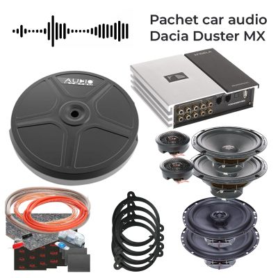 Pachet car audio Dacia Duster MX