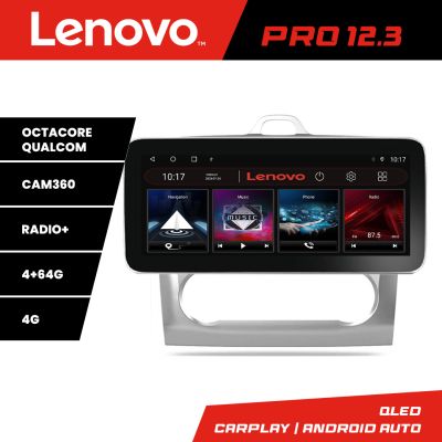 Navigatie Ford Focus clima automata K-140-automatic Lenovo PRO 4+64 12.3 inch qled android 4G DSP gps internet