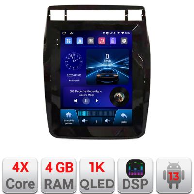 Navigatie VW Touareg 2010-2018,Qled 9.7",Quad core 4Gb RAM,64Gb Hdd,4G,DSP,Carplay,Bluetooth