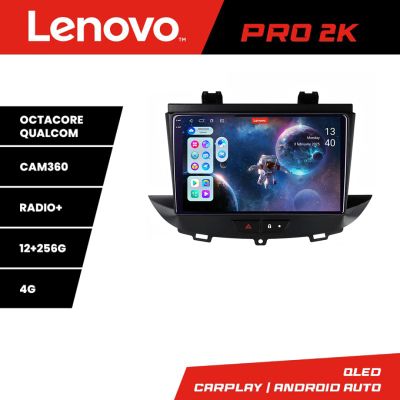 Navigatie Opel Grandland X Crossland X 2016-2020 Lenovo Qled 2K Octa Core 12+256 360 DSP ADAS carplay android auto radio internet Kit-+PRO-2K-9-12+256