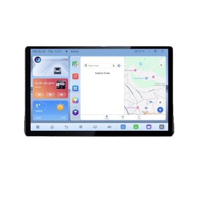 Navigatie dedicata Renault Express  Edonav ecran 13" 1K 4+64 Android Waze USB Navigatie 4G 360 Toslink Youtube Radio kit-expre