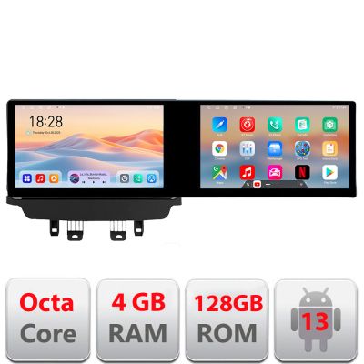 Navigatie Mazda CX-3 Mazda 2 2014-2020 Edotec 2 ecrane  8 core 4+128 21.6 inch Incell android Wifi 5Ghz gps internet  Kit-cx3