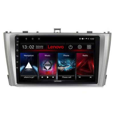 Navigatie Toyota Avensis 2009-2015 Lenovo Kit-TY12 8 core 6+128 GB Android Waze USB Navigatie Internet Youtube Radio