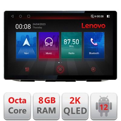 Navigatie Skoda Octavia 4 2020-2024, Ecran 2K QLED 13",Octacore,8Gb RAM,128Gb Hdd,4G,360,DSP,Carplay,Bluetooth