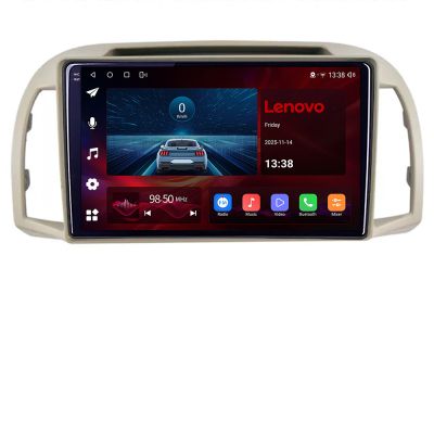 Navigatie Nissan Micra 2002-2010 Octacore, 8 Gb RAM, 128 Gb Hdd, 4G, Qled 2K, DSP, Carplay AA, 360,Bluetooth