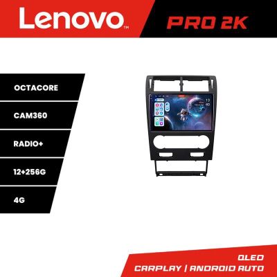 Navigatie Ford Mondeo 2004-2007 Lenovo Qled 2K Octa Core 12+256 360 DSP ADAS carplay android auto radio internet kit-mondeo2004-v2+PRO-2K-9-12+256