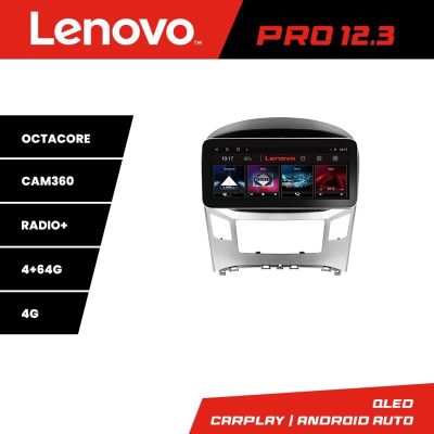 Navigatie Hyundai H1 Starex 2016- K-h1 Lenovo PRO 4+64 12.3 inch qled android 4G DSP gps internet