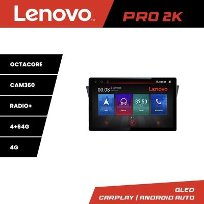 Navigatie Mazda 5 Lenovo PRO 4+64 2K 13 inch qled android 4G DSP gps internet  Kit-117
