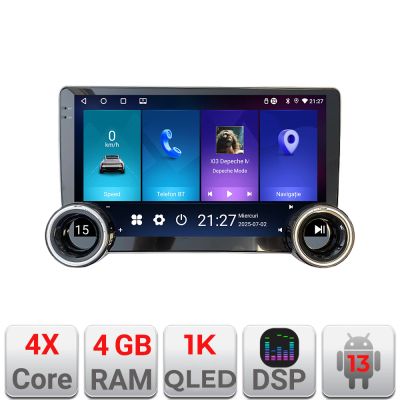 Navigatie SKODA SKODA OCTAVIA 2014-2020 Manual Kit-279 Edotec  4+64 10.5 inch Incell 1K android Wifi 5Ghz gps internet