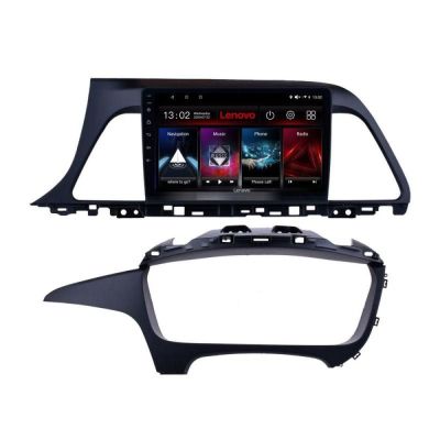 Navigatie Hyundai Sonata Lenovo Kit-417 4+64 GB Android Waze USB Navigatie Internet Youtube Radio