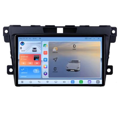 Navigatie Mazda CX-7 2009-2012 C-097 Android 8 Core 2.2 Ghz 8+128 Qled 1K ADAS 4G LTE GPS 360 KIT-097+EDT-E409V3